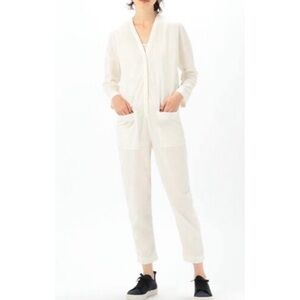 NEW JAMES PERSE Ultra Fine Cord Jumper in Ivory